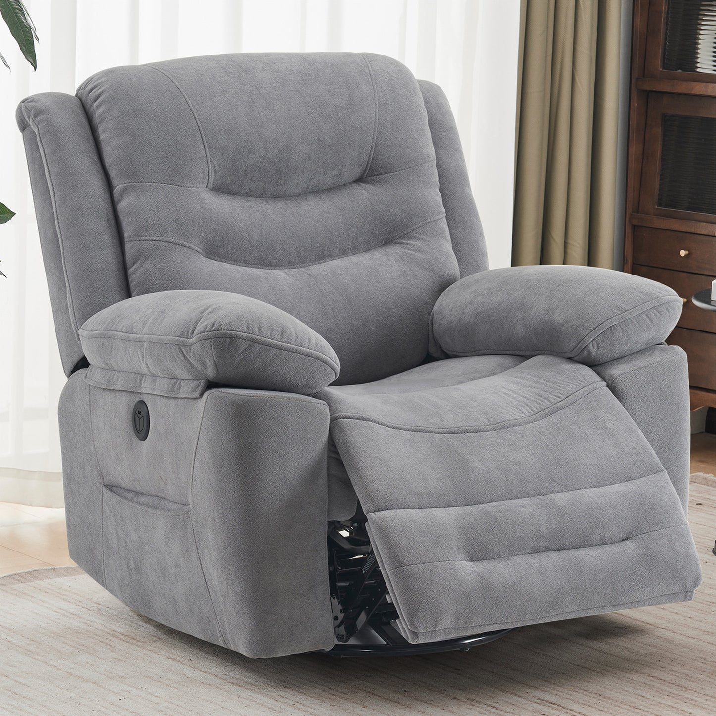 Power Swivel Rocker Recliner 9915