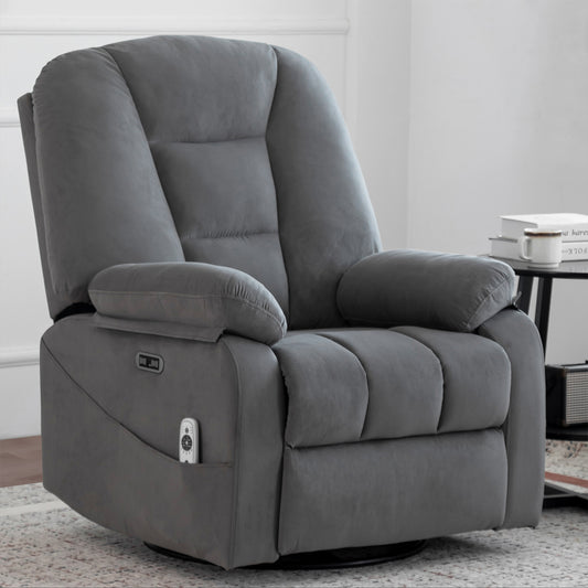 Power Swivel Rocker Recliner Chair 9918