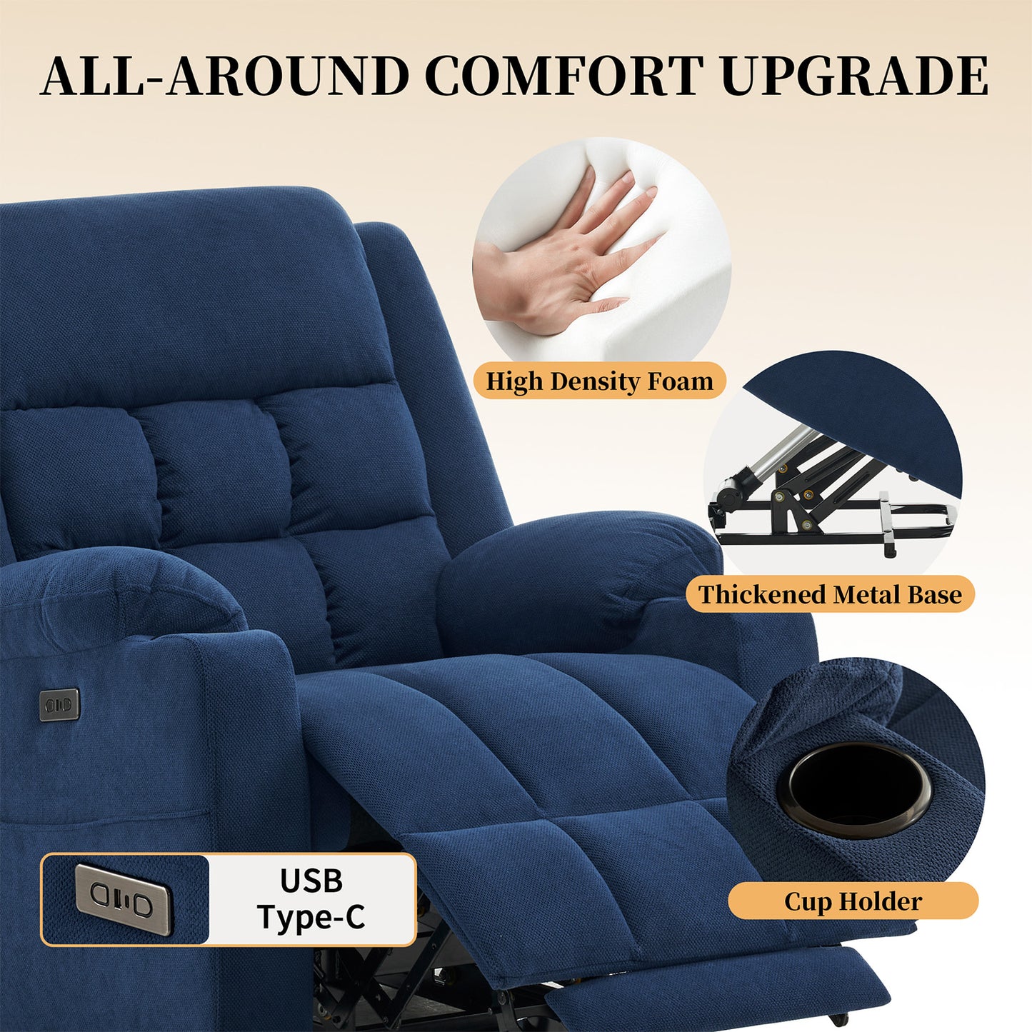 Power Lift Chair Recliners L9911