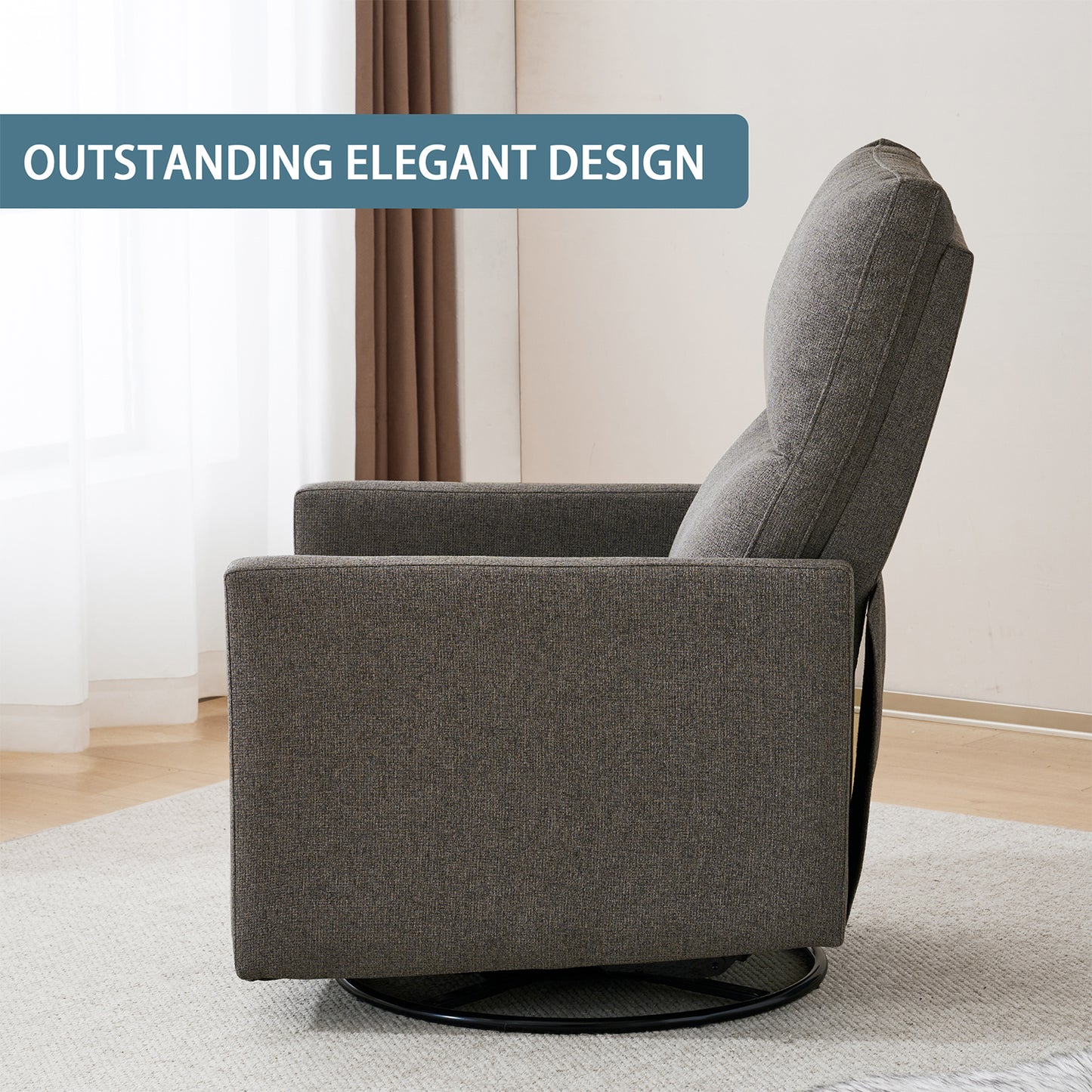 Small Nursery Recliner Chair R1166