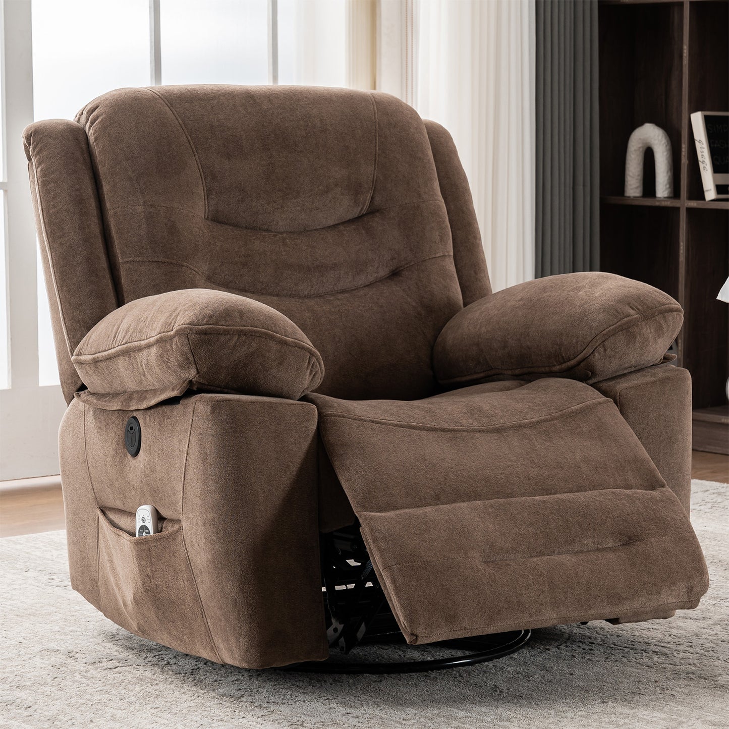 Power Swivel Rocker Recliner 9915