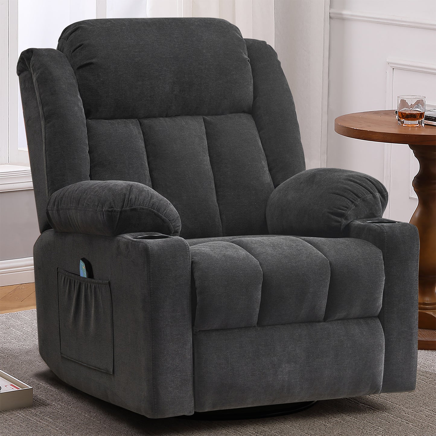Manual Swivel Rocker Recliner Chair R9910