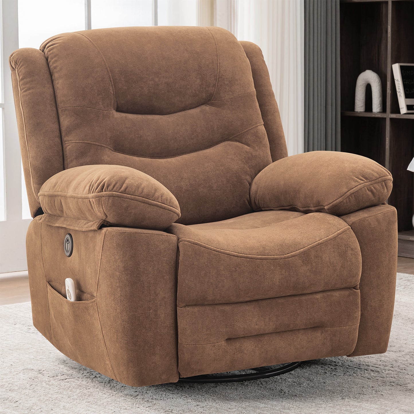 Power Swivel Rocker Recliner 9915