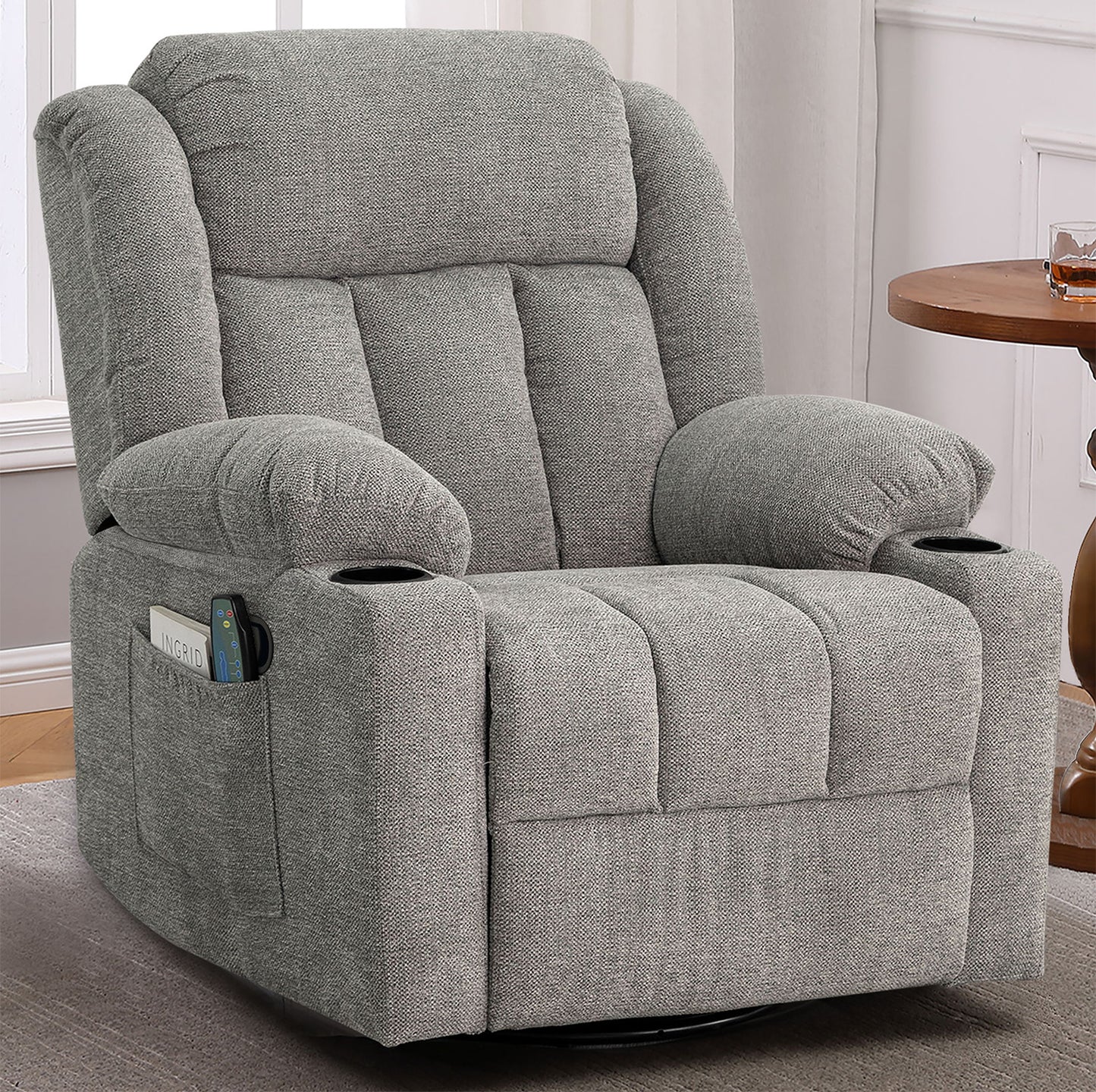 Manual Swivel Rocker Recliner Chair R9910