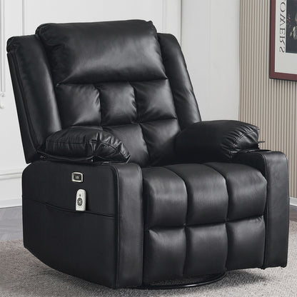 Power Swivel Rocker Recliner Chair D9911