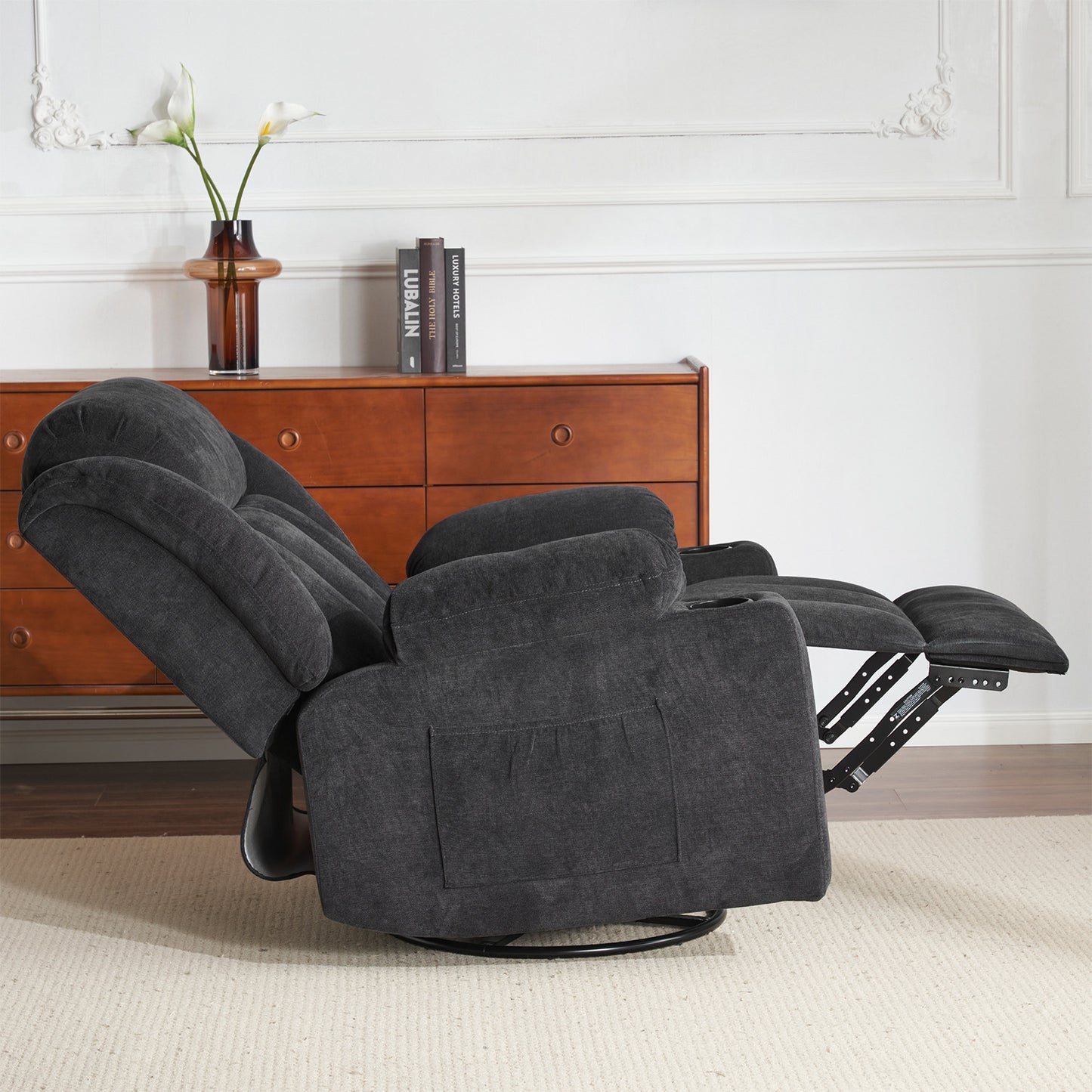 Manual Swivel Rocker Recliner Chair R9910