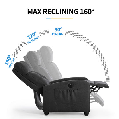 Power Massage Small Recliner Chair 399