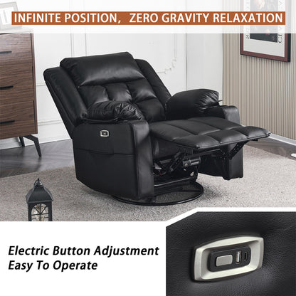 Power Swivel Rocker Recliner Chair D9911