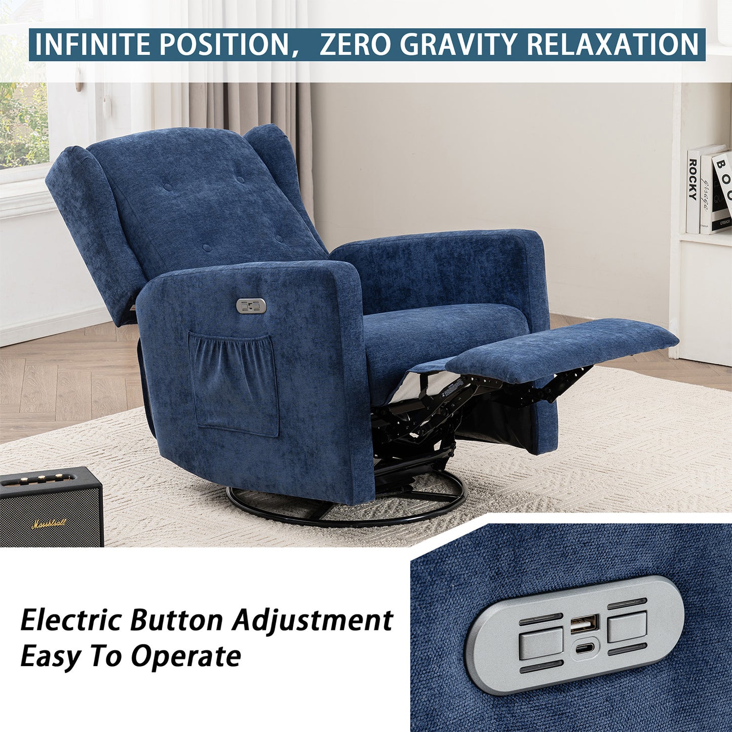 Power Recliner Chair D9966