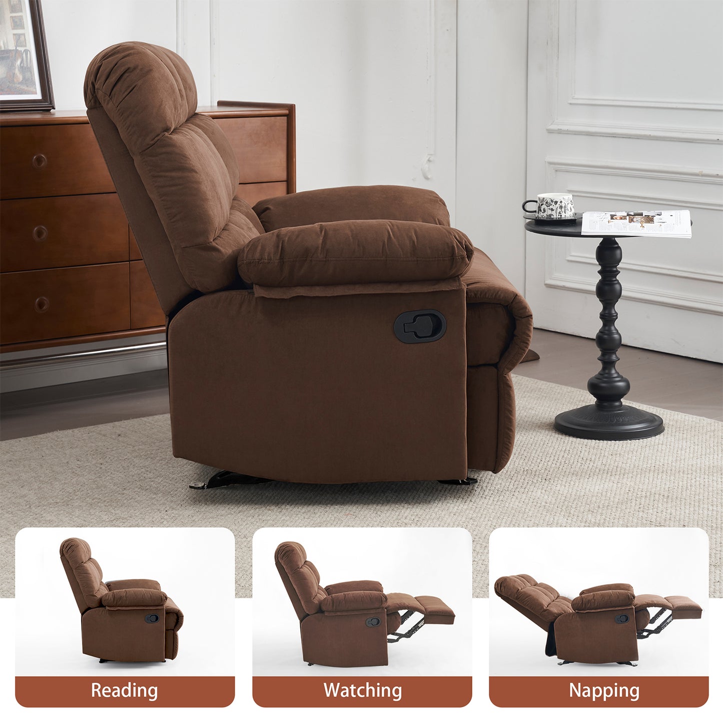 Manual Rocker Recliner Chair R9149