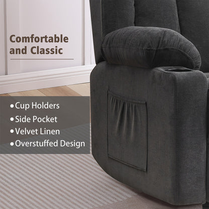 Manual Swivel Rocker Recliner Chair R9910