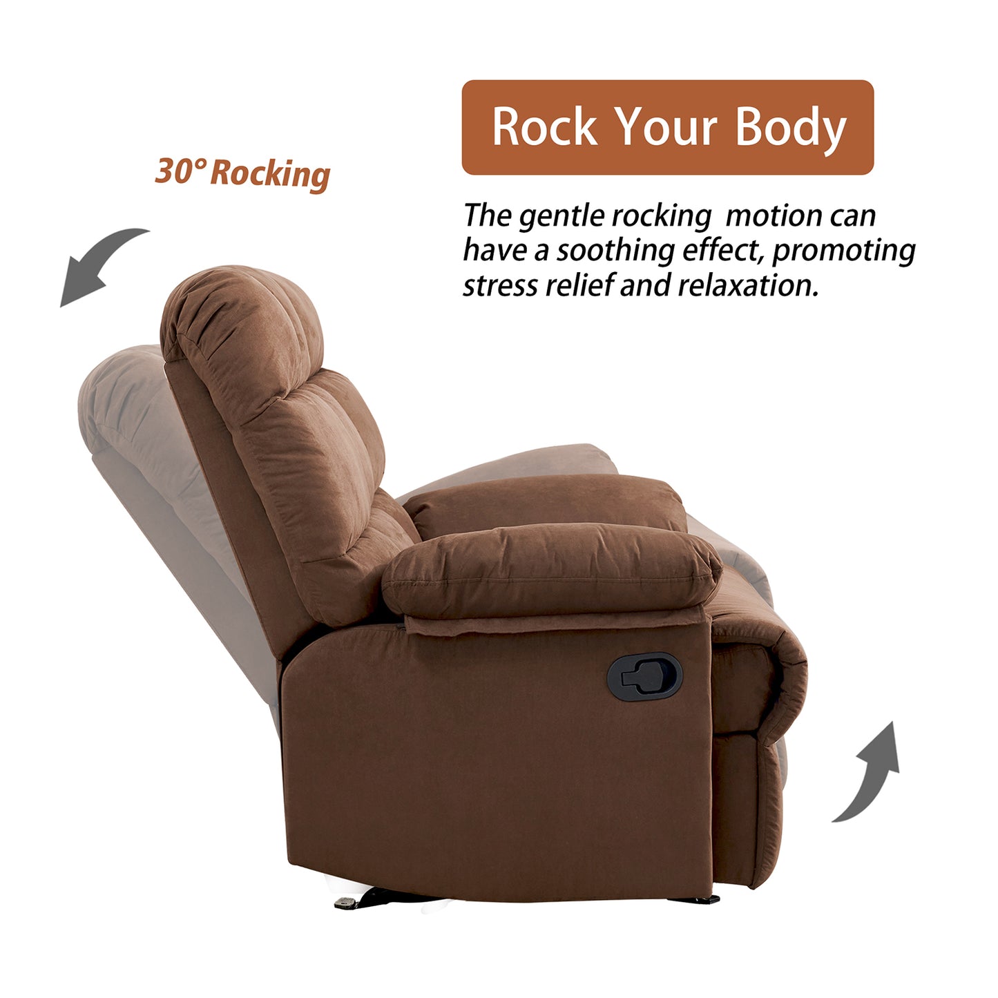 Manual Rocker Recliner Chair R9149